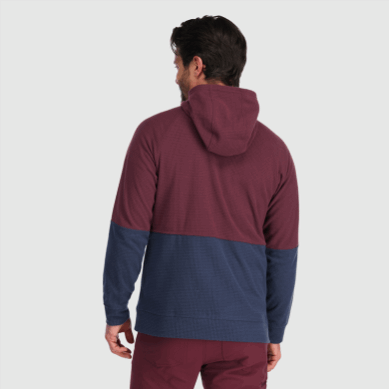Outdoor UK Men's Trail Mix Hoodie Kalamata/Naval Blue