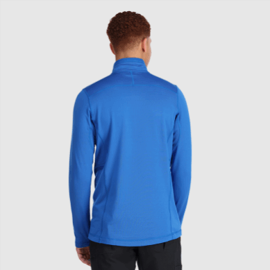 Outdoor UK Men's Vigor Quarter Zip Classic Blue