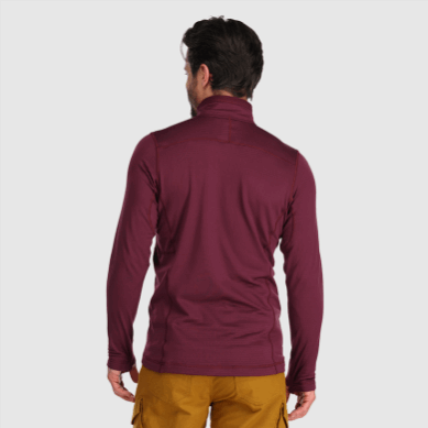 Outdoor UK Men's Vigor Quarter Zip Kalamata