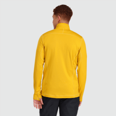 Outdoor UK Men's Vigor Quarter Zip Larch