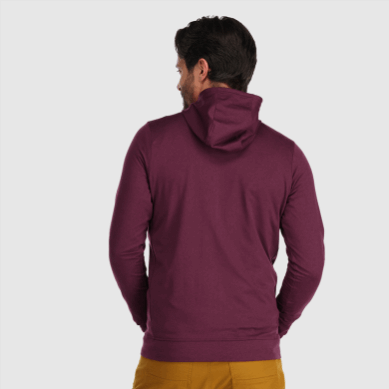 Outdoor UK Men's Baritone Full Zip Hoodie Kalamata Heather