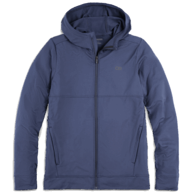 Outdoor UK Men's Baritone Full Zip Hoodie Naval Blue