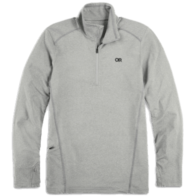 Outdoor UK Men's Baritone Quarter Zip Black