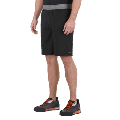 Outdoor UK Men's Zendo Shorts - 10" Black