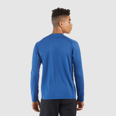 Outdoor UK Men's Argon L/S Tee Classic Blue