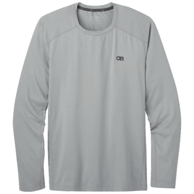 Outdoor UK Men's Argon L/S Tee Light Pewter