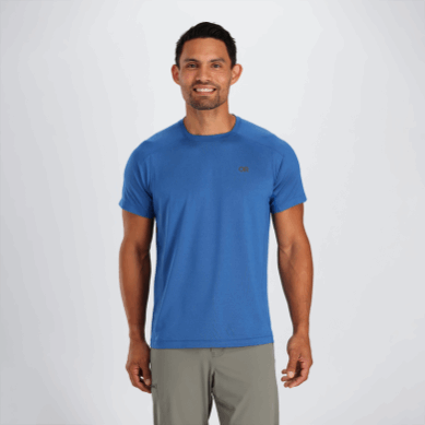 Outdoor UK Men's Argon S/S Tee Classic Blue