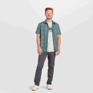 Outdoor UK Men's Seapine S/S Shirt Nimbus