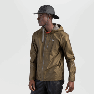 Outdoor UK Helium Rain Full Brim Hat Black