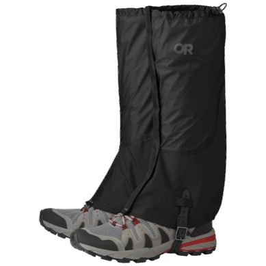 Outdoor UK Men's Helium Hiking Gaiters Black