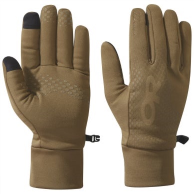 Outdoor UK Men's Vigor Heavyweight Sensor Gloves Coyote