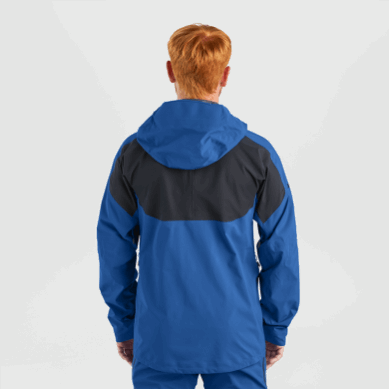 Outdoor UK Men's Archangel Jacket Classic Blue/Black