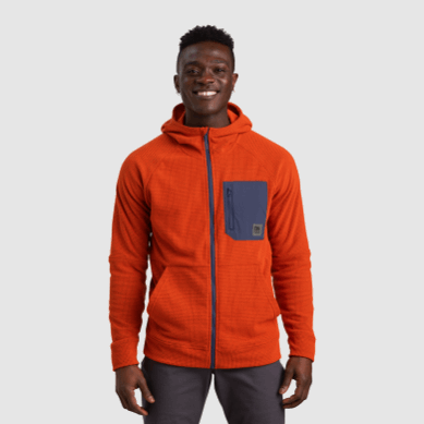 Outdoor UK Men's Trail Mix Hoodie Redrock