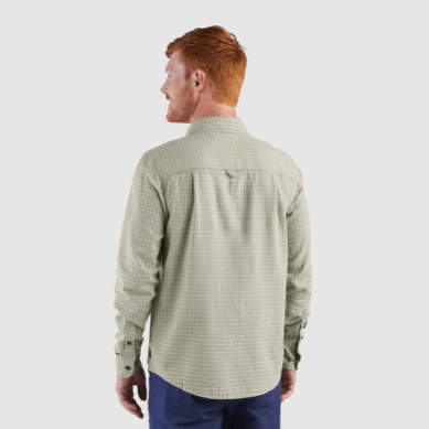 Outdoor UK Men's Ironhorse L/S Shirt Flint Plaid