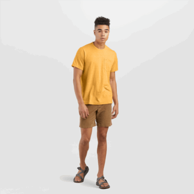 Outdoor UK Men's Terra S/S Tee Beeswax Heather