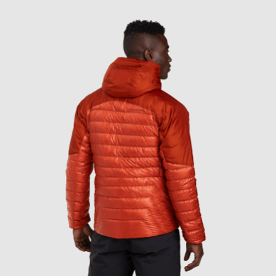 Outdoor UK Men's Helium Down Hoodie Redrock