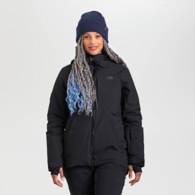Outdoor UK Women's Snowcrew Jacket Black