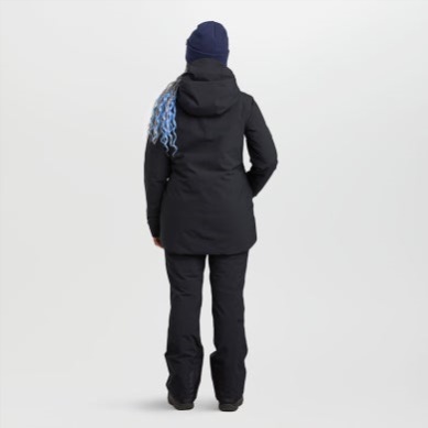 Outdoor UK Women's Snowcrew Jacket Black