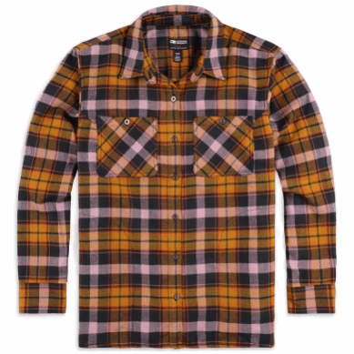 Outdoor UK Women's Feedback Flannel Shirt Tapenade Plaid