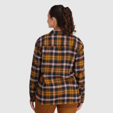 Outdoor UK Women's Feedback Flannel Shirt Tapenade Plaid