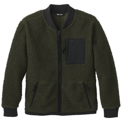 Outdoor UK Women's Juneau Sherpa Fleece Jacket Loden