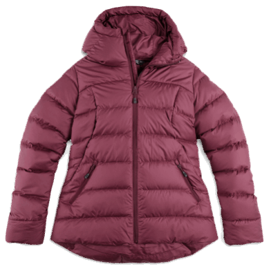 Outdoor UK Women's Coldfront Down Hoodie Kalamata