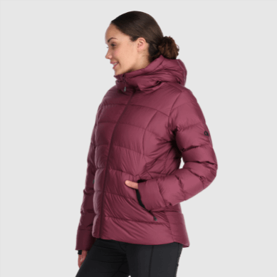 Outdoor UK Women's Coldfront Down Hoodie Kalamata