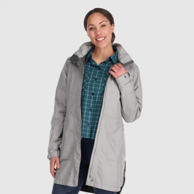 Outdoor UK Women's Aspire Trench Ash