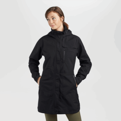 Outdoor UK Women's Aspire Trench Black