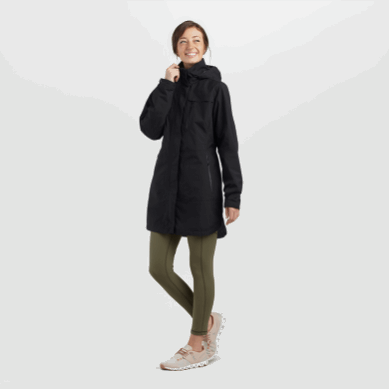 Outdoor UK Women's Aspire Trench Black