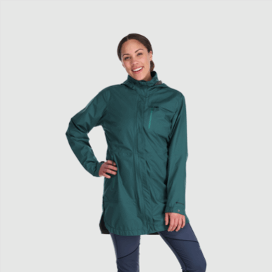 Outdoor UK Women's Aspire Trench Treeline