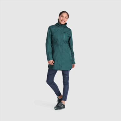 Outdoor UK Women's Aspire Trench Treeline