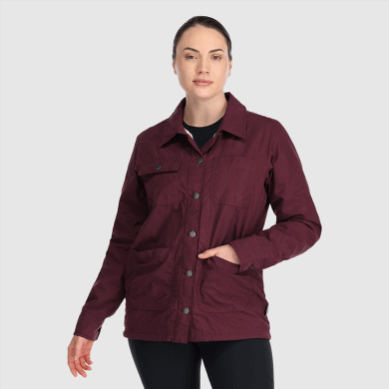 Outdoor UK Women's Lined Chore Jacket Kalamata