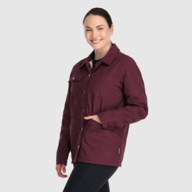 Outdoor UK Women's Lined Chore Jacket Kalamata