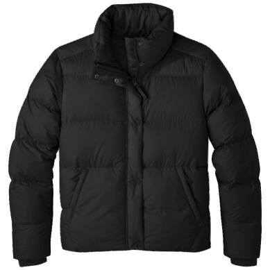 Outdoor UK Women's Coldfront Down Jacket Black