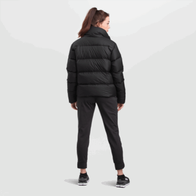 Outdoor UK Women's Coldfront Down Jacket Black