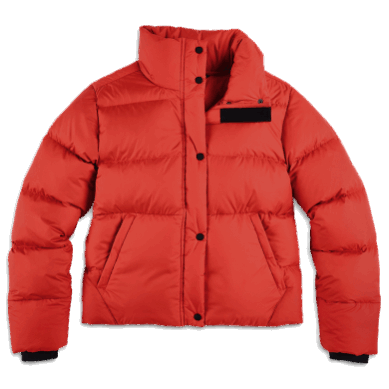 Outdoor UK Women's Coldfront Down Jacket Cranberry
