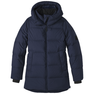 Outdoor UK Women's Coze Down Coat Naval Blue