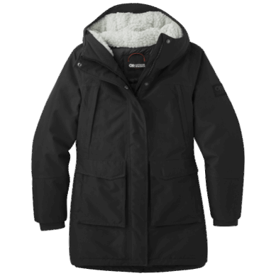 Outdoor UK Women's Stormcraft Down Parka Black