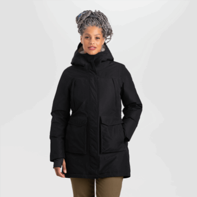 Outdoor UK Women's Stormcraft Down Parka Black