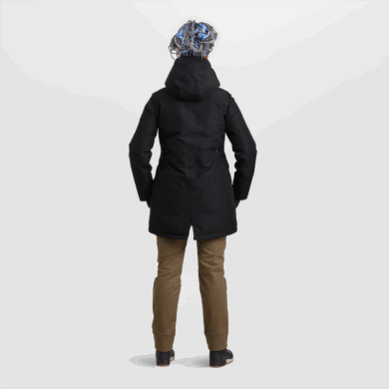 Outdoor UK Women's Stormcraft Down Parka Black