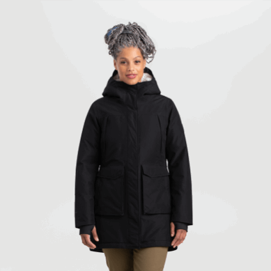 Outdoor UK Women's Stormcraft Down Parka Black