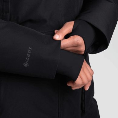 Outdoor UK Women's Stormcraft Down Parka Black