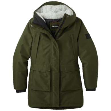 Outdoor UK Women's Stormcraft Down Parka Loden