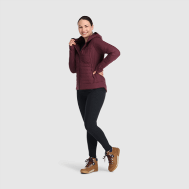 Outdoor UK Women's Shadow Insulated Hoodie Kalamata