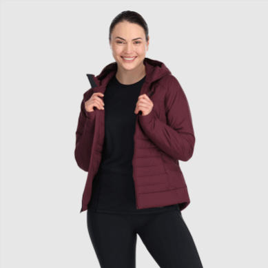 Outdoor UK Women's Shadow Insulated Hoodie Kalamata
