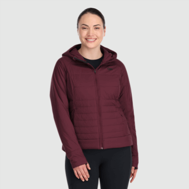 Outdoor UK Women's Shadow Insulated Hoodie Kalamata