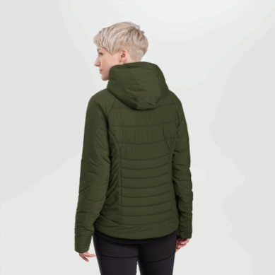 Outdoor UK Women's Shadow Insulated Hoodie Loden