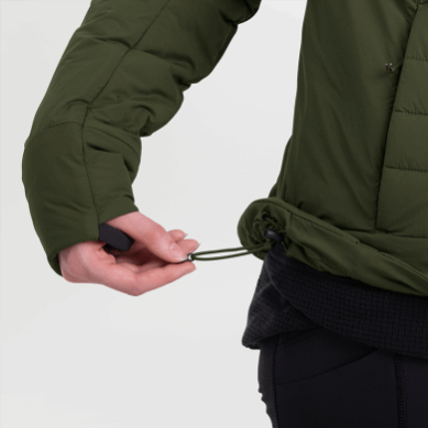 Outdoor UK Women's Shadow Insulated Hoodie Loden