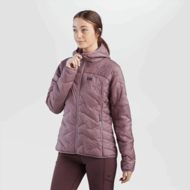 Outdoor UK Women's Superstrand Lt Hoodie Moth